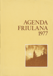 Prima “Agenda Friulana”